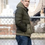 Special Agent Stuart Scola FBI S06 Green Puffer Jacket