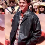 Spider Man Tom Holland Leather Jacket