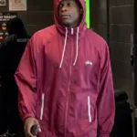 Spurs Vs TImberwolves Anthony Edwards Hooded Jacket