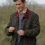 Stephen Hagan Love Of The Irish Liam Green Cotton Jacket