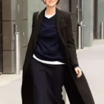 Street Style 2026 Caitriona Balfe Wool Coat