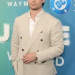 Supergirl World Premiere David Corenswet Cream Blazer