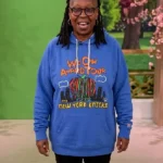 TV Show The View 2026 Whoopi Goldberg Knicks Hoodie