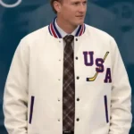 Team USA Olympics 2026 John Wroblewski White Jacket