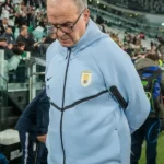 Team Uruguay Marcelo Bielsa Nike Blue Jacket