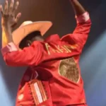The Devil Wears Prada 2 Jon Batiste Red Jacket Back