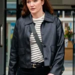 The Fortune S01 Eleanor Tomlinson Leather Jacket