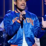 The Tonight Show 2026 Anthony Ramos Blue Satin Jacket