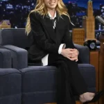The Tonight Show Milly Alcock Black Blazer
