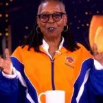 The View Whoopi Goldberg NY Knicks Hooded Jacket