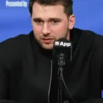 Thunder v Lakers Luka Doncic Black Jacket