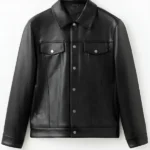 Tip Toe Alan Cumming Black Leather Jacket