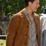 Tom Holland Peter Parker Suede Jacket