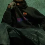 Travis Scott 2026 Barcelona Black Hoodie