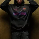 Travis Scott Barcelona Black Hoodie