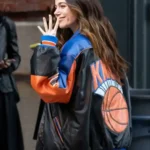 Tribeca Festival 2026 Molly Gordon Knicks Jacket Back