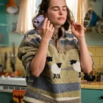 Voicemails for Isabelle 2026 Zoey Deutch Sheep Sweatshirt