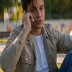 Voicemails for Isabelle Nick Robinson Beige Cotton Jacket