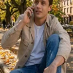 Voicemails for Isabelle Nick Robinson Beige Jacket