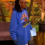 Whoopi Goldberg Knicks Blue Hoodie