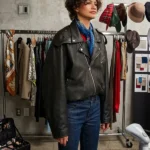 Zendaya 2026 Black Biker Jacket