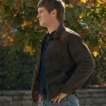 9-1-1 Nashville Michael Provost Brown Leather Jacket