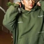 Alchemai Hooded Green Hoodie
