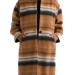 Beef Carey Mulligan Stripe Coat