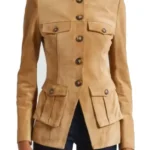 Big Mistakes 2026 Elizabeth Perkins Suede Jacket