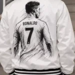 CR7 Ronaldo Bomber Jacket Back