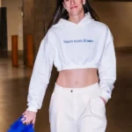 Caitlin Clark Indiana Fever v Atlanta Dream 2026 Crop Hoodie