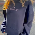 Classic Puff Navy Hoodie