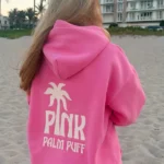 Classic Puff Raspberry Hoodie
