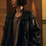 Climax Im Jin-ah Black Leather Jacket