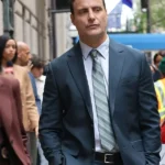 Dexter Resurrection S02 Dominic Fumusa Gray Suit