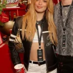 Dixie D’Amelio F1 Miami Grand Prix Leather Jacket