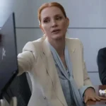 Dreams Jessica Chastain White Blazer
