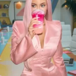 Dunkin Donuts Kylie Jenner Pink Blazer