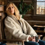 Dutton Ranch Beth Dutton White Longline Sherpa Coat