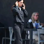 Eiza Gonzalez Los Angeles Black Sweatshirt