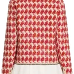 Elsbeth Carrie Preston Red Tweed Jacket