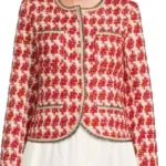 Elsbeth S03 Carrie Preston Red Tweed Jacket