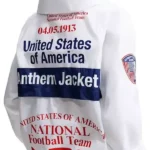 FIFA 2026 Virgil Abloh USA Anthem White Jacket Back