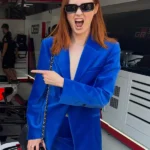 Grand Prix Monaco Karen Gillan 2026 Blue Blazer