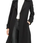 Greys Anatomy Front S22 Toni Wright Black Coat