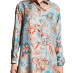 Hacks Jean Smart Floral Tunic Top