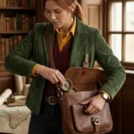 I Will Find You Britt Lower Brown Jacket