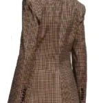 In the City 2026 Lindsay Hubbard Plaid Blazer Back