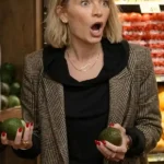In the City Lindsay Hubbard Plaid Blazer