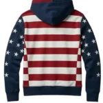 Independence Day American Flag Zipper Hoodie